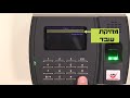 שעון נוכחות U300C מחיקת עובד עוקץ מערכות 