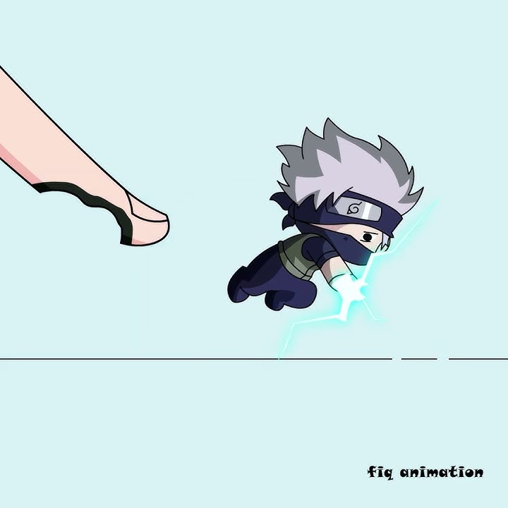 Hatake Kakashi vs Finger - Kakashi & Might Guy