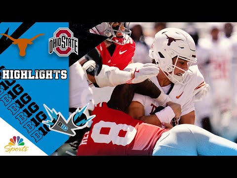 Texas Longhorns vs. Ohio State Buckeyes | COLLEGE FOOTBALL HIGHLIGHTS | 8/30/2025 | NBC Sports