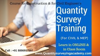 Quantity Survey Training, Online Demo For Quantity Surveying Course screenshot 5