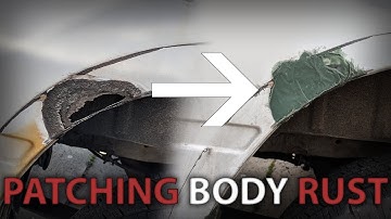 Fixing Rust Body Holes in our Van Conversion