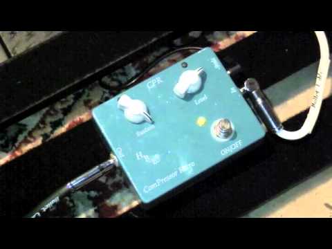 HBE Homebrew Electronics Compressor Retro Pedal Demo