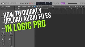 How to Import Audio Files into Logic Pro (Fast & Easy Tutorial)