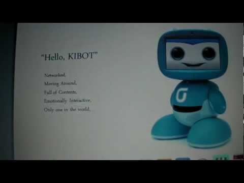 iRiver Kibot, this robot takes care of children