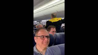 Frank and Clarence Funny Flight Attendants