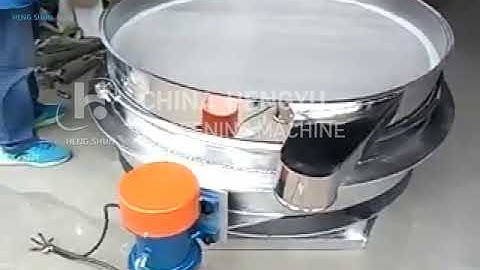 Low Profile Flow-Thru Separator, inline sifter for flour