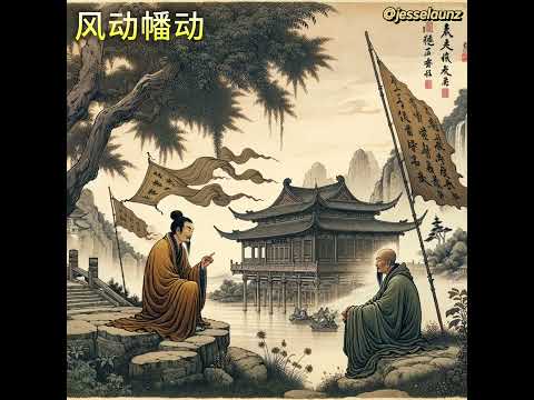 《风动幡动》