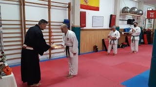 2021. EXAMEN PARA CINTURÓN MARRÓN 1 KYU. DOJO SHOREIKAN