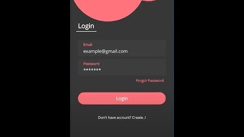 Login Screen UI Design - Android XML Adobe XD to Android Studio XML | Part 1