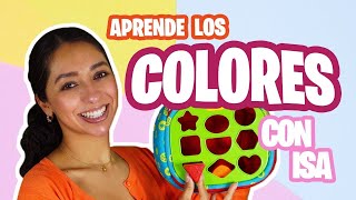 Aprende Peque Con Isa -Los Colores- Desarrollo De Lenguaje Para Niños- Aprende Español