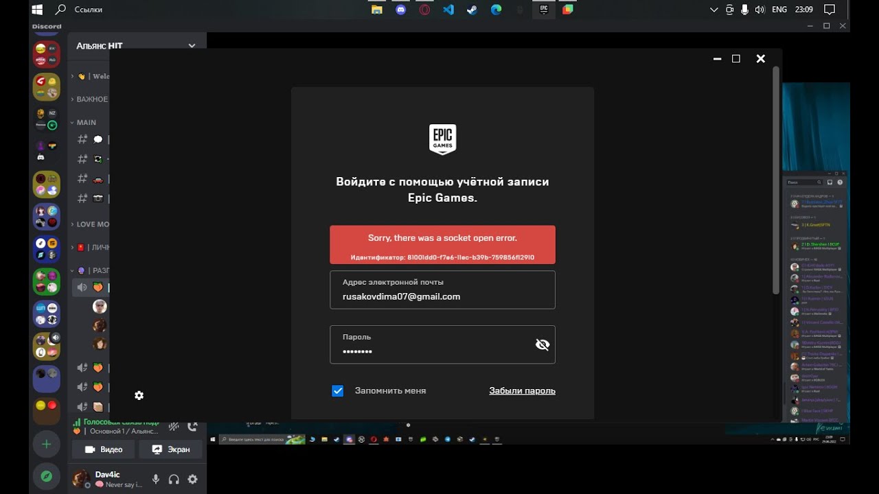 Ошибка авторизации epic games. Авторизация Epic games. Ошибка при входе ЭПИК геймс.