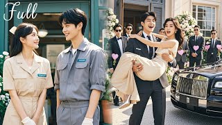 💕Cleaning lady flash-marries a janitor man, turns out he's a hidden CEO who spoils her rotten!💥