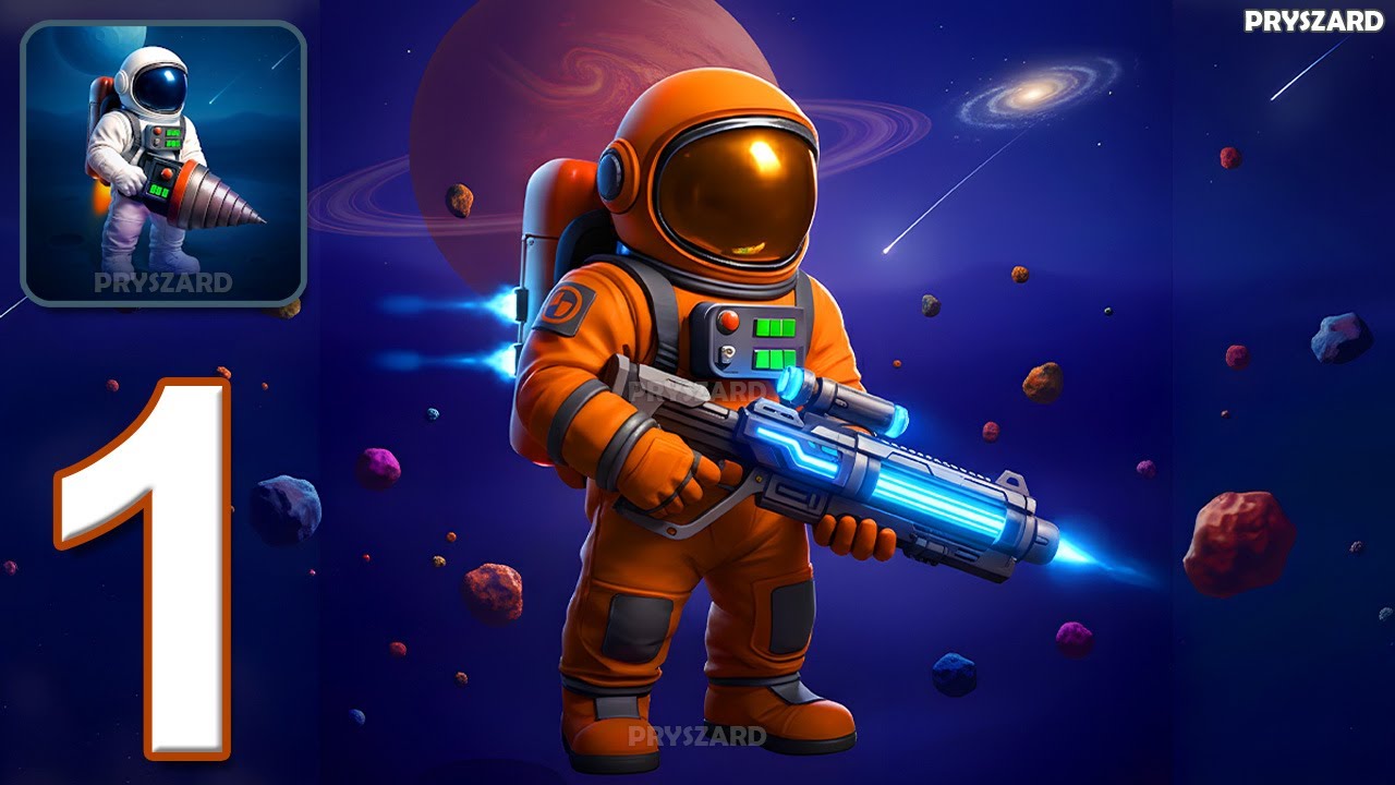 Bedrock Miner - Gameplay Walkthrough Part 1 - Space Bedrock Miner Job (iOS, Android)