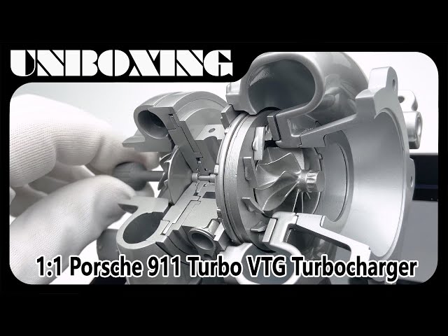その他 Porsche 911 Turbo VTG FIGURE Porsche 911 Turbo VTG Turbocharger Cutaway Model / 1:1