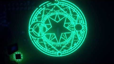 Minecraft particle show