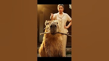Nhàn làm vỡ kính đổ lỗi cho Capy #capybara