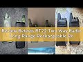 Review Retevis RT22 Two Way Radio Long Range Rechargeable,Portable 2 Way Radio, USB-C Charging, Hand