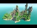 Steampunk island minecraft animation