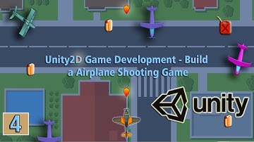 4.Unity2D Game Development - Build a Airplane Shooting Game: Creating a ui design