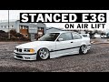 Stanced BMW E36 on Air Lift