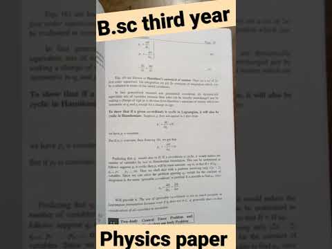 Hamilton's canonical Equation