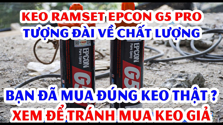 So sánh keo cấy thep ramset g5 với fischer năm 2024