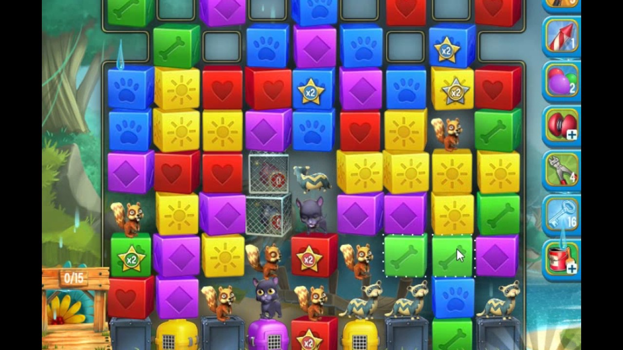 Pet Rescue Saga, Pet Island, 3rd April 2017, level 5 😈 ►TOBIAS DEAMON◄