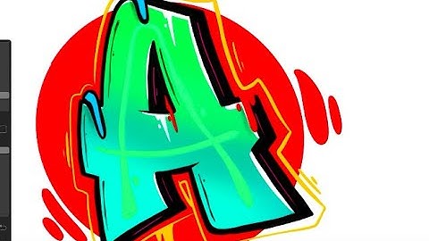 Graffiti Tutorial | How to do letter A | Step by step | Like Simón dee