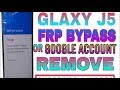 Samsung Galaxy J5 J500F - How to bypass Google account 6.0.1