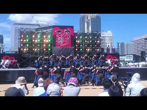 京都よさこい連　心粋　こいや祭り2019メイン会場2日目