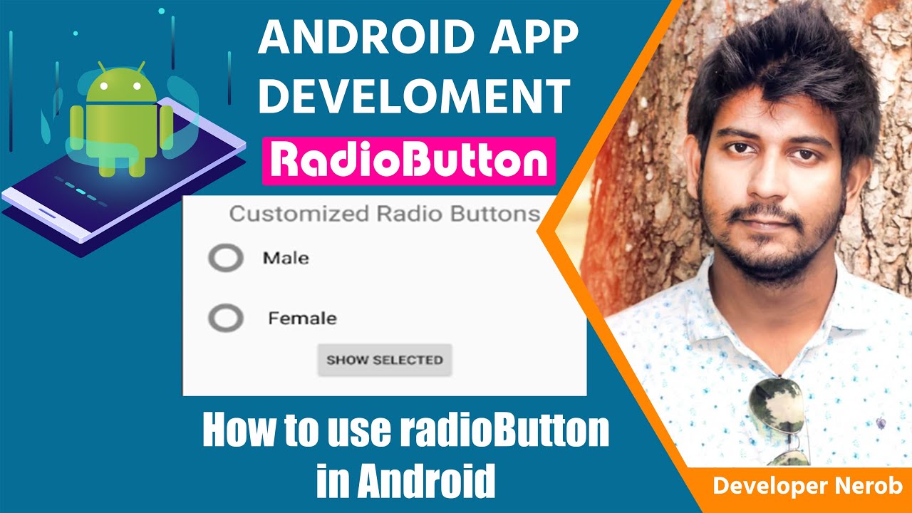 Android Bangla Tutorial how to use radio button in android studio.