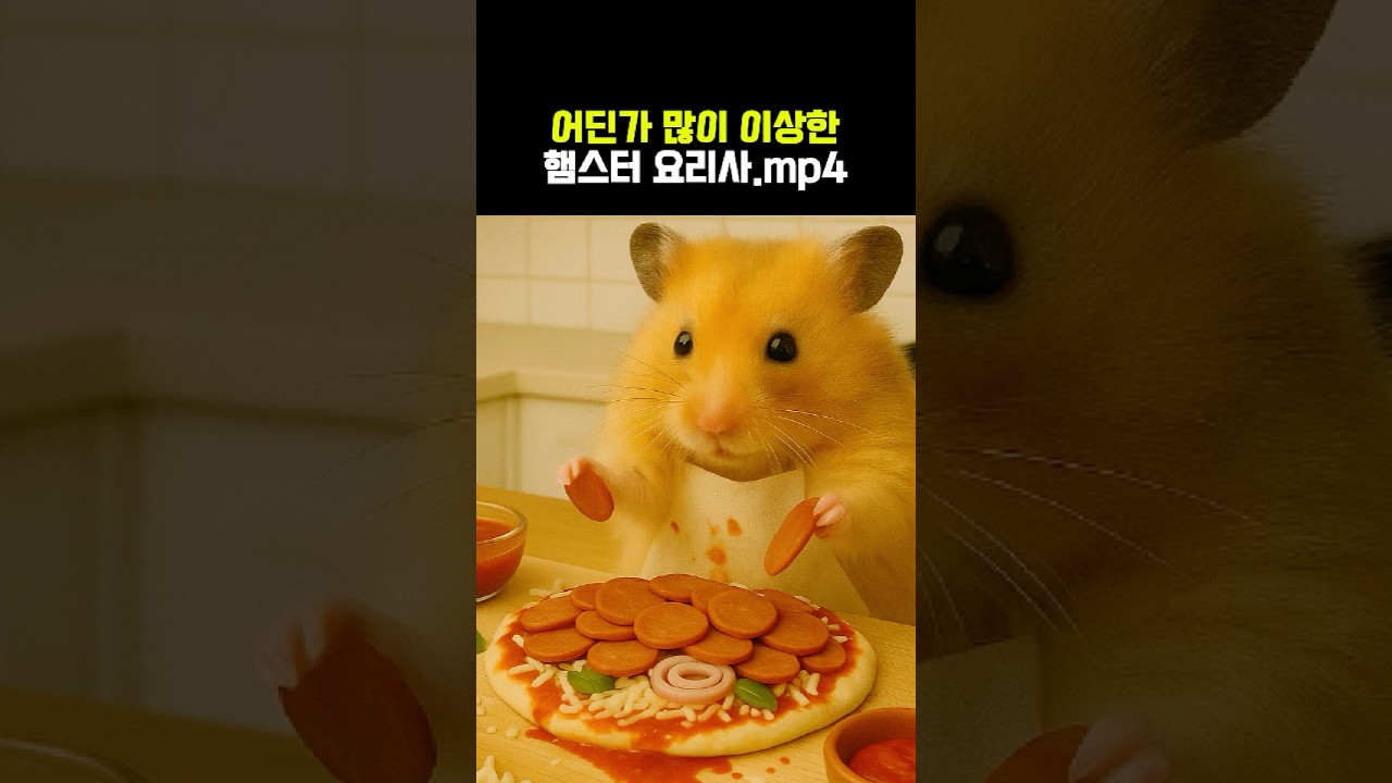 요리 브이로그 이렇게 하는거 아님? #animalchef