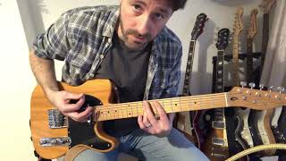 How to play Tracy Jacks by blur guitar tutorial