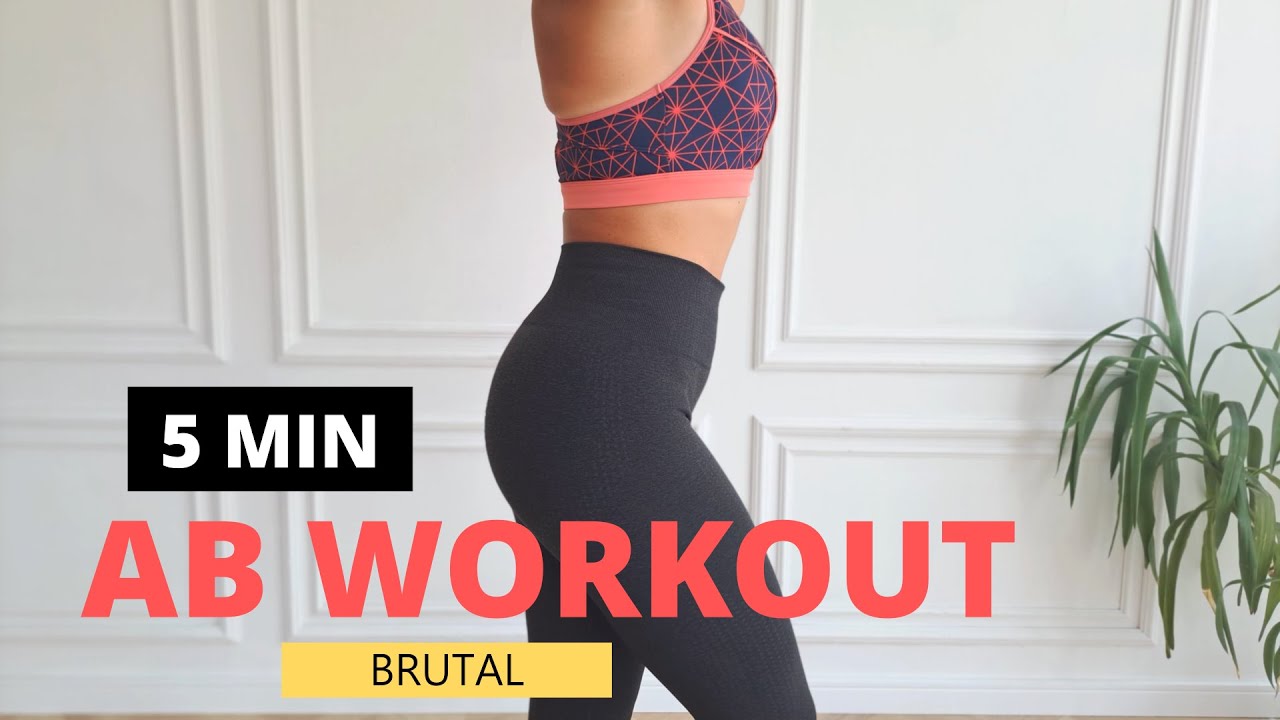 5 MIN BRUTAL AB WORKOUT TO GET RIPPED ABS | No Equipment / Home Workout ...