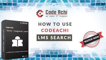 Features of CodeAchi LMS Search