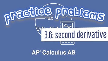 AP Calculus AB 3.6 The Second Derivative of a Polynomial at a Point