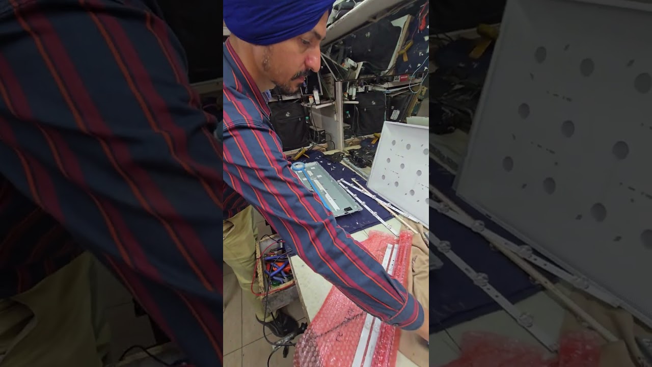 How to solve No picture problem in LG model 32LF595B-TA NOGAWAN tv RAJPURA #rajpura #explore #follow