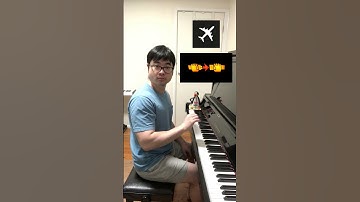 Airplane Seatbelt Sound on Piano