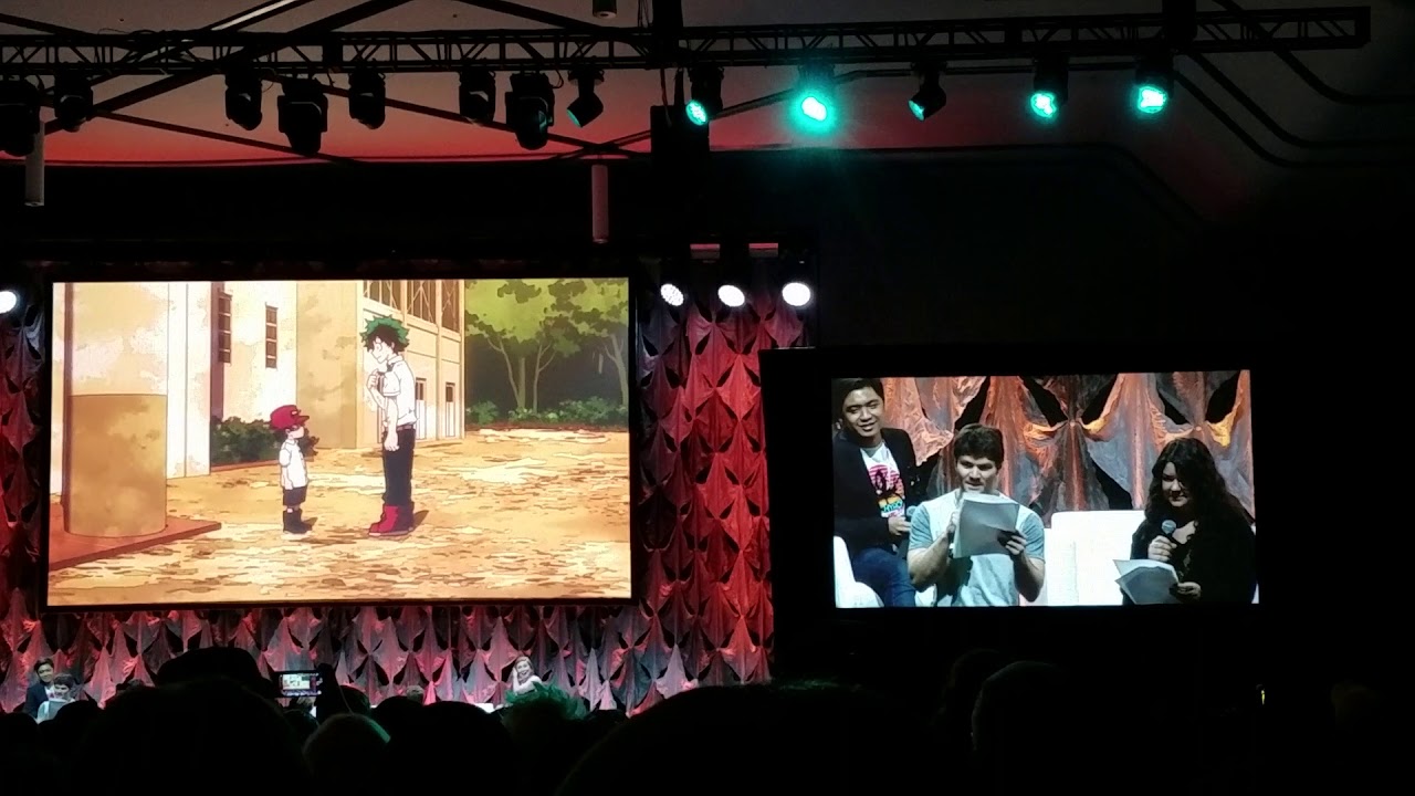 My Hero Academia Dub Cross Over Crunchyroll Expo Youtube
