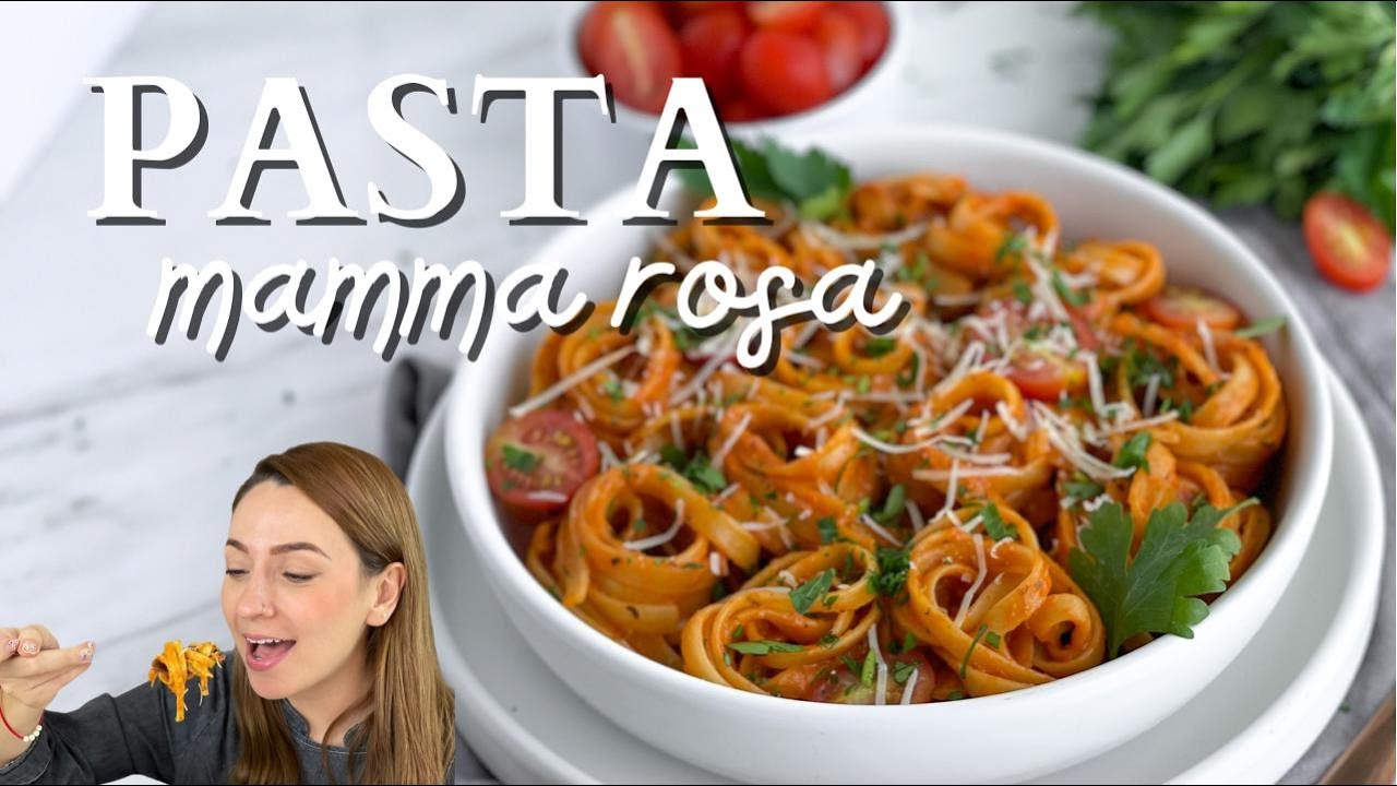 Pasta Mamma Rosa Casanova Cooks - YouTube