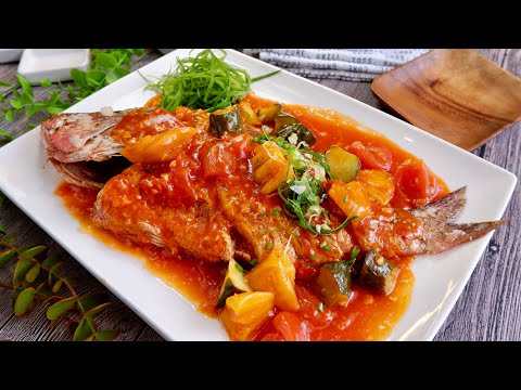 Cara Membuat Ikan Goreng Balik Tomat