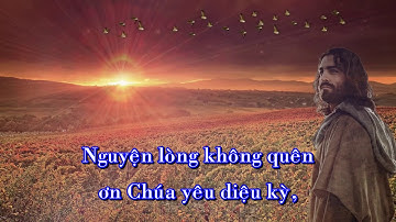 Tình Chúa Mãi Trong Tôi -  karaoke (cover)