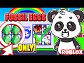 Trading Only FOSSIL EGGS in Adopt Me for 24 Hours! Roblox Adopt Me