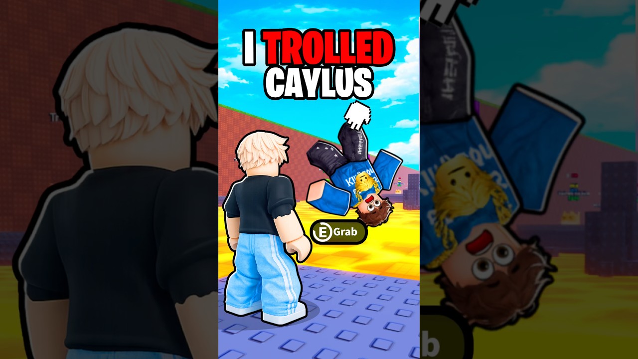 I TROLLED CAYLUS… 😱