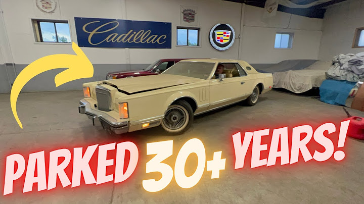 Parked for 30+ Years! 10k mile ‘77 Lincoln Mark V WILL IT RUN AGAIN?! Lots of problems!