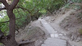 Мыс Фиолент. Монастырская лестница на Яшмовый пляж