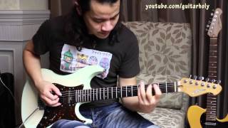 Vinai T guitar improvisation with "Father To Son" backingtrack - Marco Sfogli chords