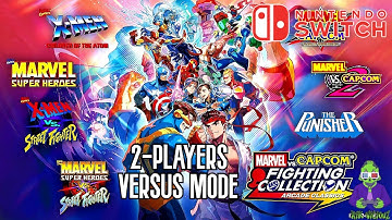 Marvel vs Capcom Fighting Collection: Arcade Classics Nintendo Switch Versus Mode Full Game Longplay