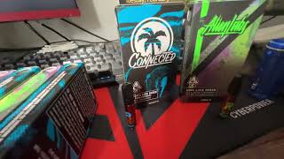 TRYING ALIEN LABS AND CONNECTED LIVE RESIN CARTS!!