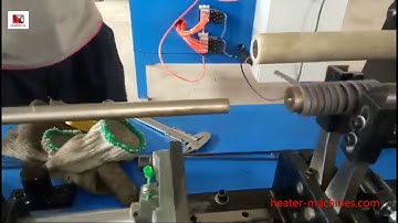 hot runner heater production line and steps with 3 reducing machine